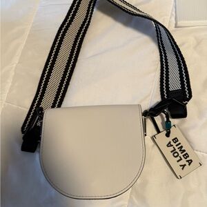 Bimba Y Lola White Crossbody Bag